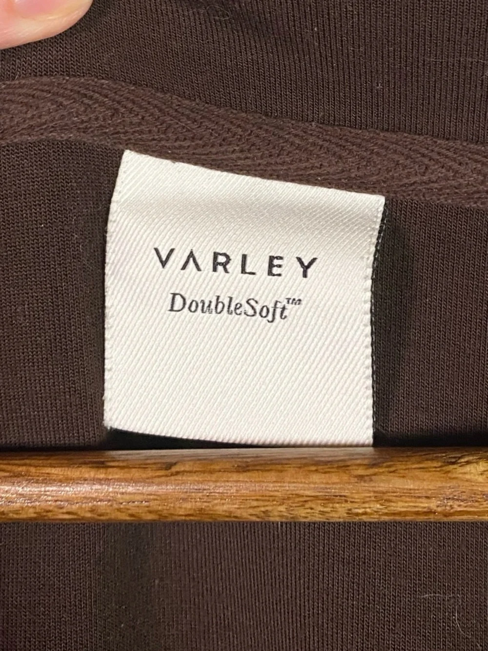 Varley Hawley Half Zip Sweatshirt Brown - Picture 5 of 7